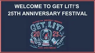 Welcome to GetLit! Festival 2023