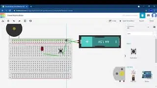 how to light up a led with a push button and a bread board