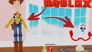 Roblox - ANDAMOS NA MONTANHA RUSSA DO TOY STORY 4 !!! (Toy Story 4 Rollercoaster)
