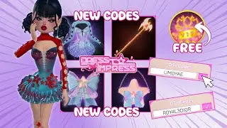 ALL THE *NEW CODES* IN DRESS TO IMPRESS + VIP GIVEAWAY!! OCTOBER 2024 *NO-VIP* ROBLOX ❤️