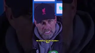 Jurgen Klopp says that his players “lost balls” against Chelsea! #ifnnews #liverpool #klopp