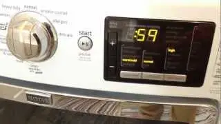 Maytag Maxima 4.3 cu. ft. Front Load Washer MHW6000XW and 7.4 cu. ft. Dryer MED6000X Review