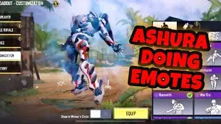 Codm Reaper Ashura Doing Ridiculous Emotes | Codm emotes | Codm reaper ashura