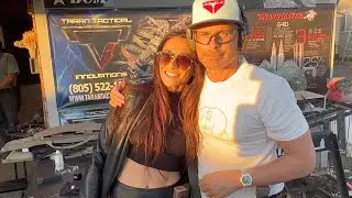 Rob Lowe learns how to shoot at Taran Tactical