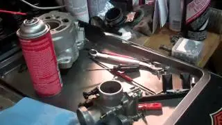 KTM 125 SX Top End Overhaul (Part 10) - Rebuilding Carburator