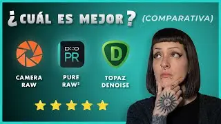 🥊 ¡DUELO de reducción de RUIDO! DxO PURE RAW vs Topaz DENOISE AI vs Camera Raw 🥇