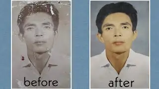repair damaged photos with just a smartphone