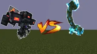 The Harbinger vs Charged Giraffe | Minecraft Mob Battle