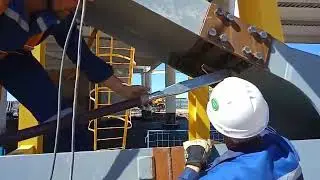 Натежиние высокопрочных болтов.