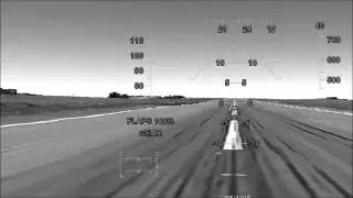 Google Earth  F-16 Flight Simulator Landing Demo