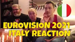 EUROVISION 2021 WINNER - ITALY - Måneskin - Zitti E Buoni - REACTION