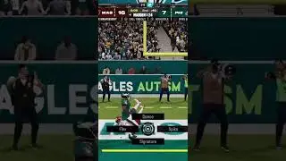 Zach Ertz TOUCHDOWN on the Commanders in Madden 24