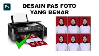 DESAIN & CETAK PAS FOTO YANG BENAR