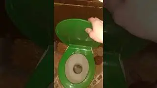 Такое подключение бачка к унитазу вы ещё не встречали !