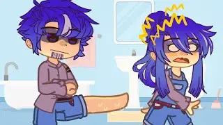 Peed on my foot | Bluey Skit | Gacha | Animation
