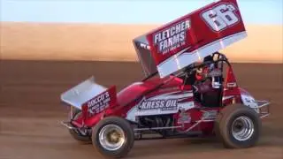 Trail-Way Speedway 358 Sprint Car Hightlights 09-02-16