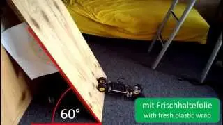 Lego Technik Extreme Hillclimb 45° (100%) & 60° (173%)