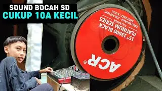 Sound Anak SD Cukup 10A Kecil Power Speaker Sub ACR Full range dibalik