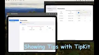 Using TipKit to Highlight Features - ReservApp Part 4