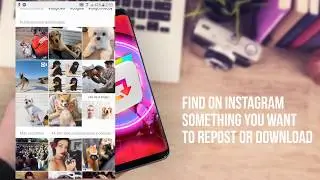 How to repost and download Instagram pictures on Android NO WATERMARK