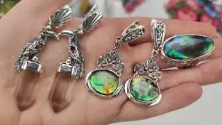💗💗💗НОВАЯ МОДЕЛЬ💗💗💗НОВИНКА🌟АММОЛИТ🌟ПЕРУАНСКИЙ ОПАЛ💦АЗУРОМАЛАХИТ💦НАТУРАЛЬНЫЕ КАМНИ🌟От АВТОРА [23.06]