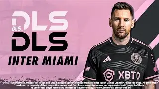 EQUIPE DO INTER MIAMI PARA DREAM LEAGUE SOCCER COM LIONEL MESSI JEAN MOTA E GREGORE ATUALIZADO | DLS