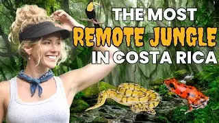 EXPLORING the most BIODIVERSE place ON EARTH - Corcovado National Park