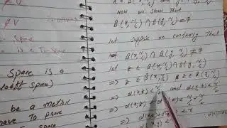 T2 space theorem ..every metric space is T 2 space