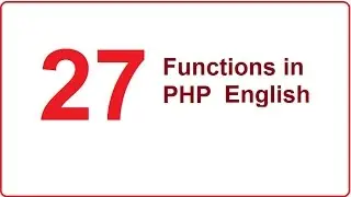 PHP Functions || Functions in PHP English || What is Function-vlr training