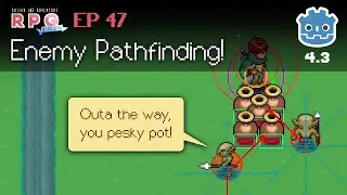 Advanced Enemy Movement & Pathfinding // E47 // Make a 2D Action & Adventure RPG in Godot 4