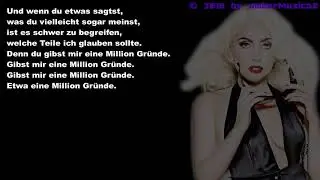 Lady Gaga - Million Reasons (Deutsche Übersetzung)