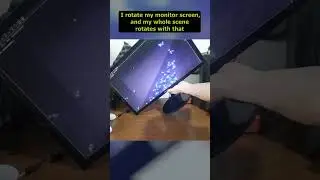 Monitor Rotation Scene Rotation with Accelerometer & OSC