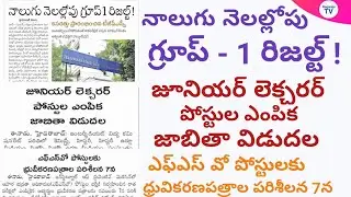 Telangana GROUP - 1 and other updates Nagaraju TV