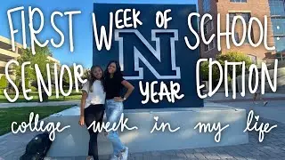 My First Week of Senior Year at the University of Nevada, Reno | vlog