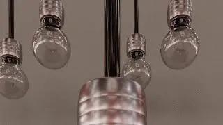 Rendering light bulb scene using cinema4d&arnold / c4dtoa