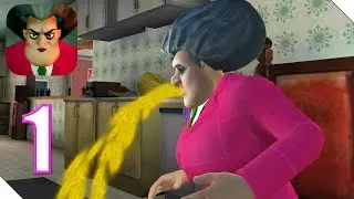 Scary Teacher 3D Mobile Gameplay #1 Android/iOS Walkthrough