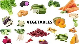 Vegetables In English | Fun Learning Video | English For Future