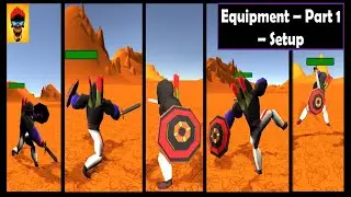 Unity Game - Equipping Items Part 1