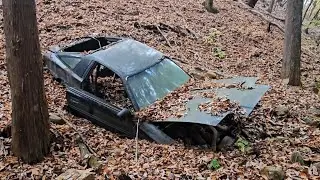 Crashed Abandoned Mk3 Supra Japan 👀