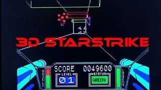 3D Starstrike playing (not too badly) on the ZX Spectrum