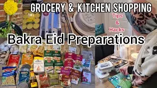 Bakra Eid Preparations||Eid Grocery Shopping||Pakistani Mum in Uk Vlogs||Bakra Eid Prep tips & hacks