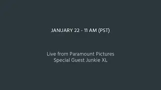 The EVENT [Special Guest: Tom Holkenborg (Junkie XL)]