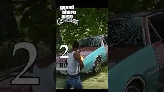 Windshield Glass LOGIC in GTA Games  #gta #shorts #ytshorts