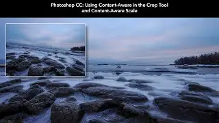 Photoshop CC   Content Aware in the Crop Tool & Content Aware Scale