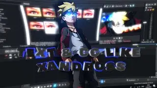 Text (+ Animation) & CC Like Xandros AMV Tutorial - SVP