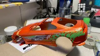 『模型時間』Toyota SUPRA 1/24 Tamiya/Uscp(玩命關頭FAST&FURIOUS)Part2