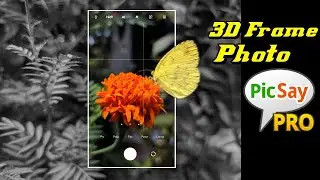 Cara Edit Foto Kekinian 3D Frame Photo di Picsay Pro Android & Ios