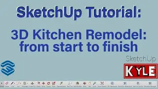 3D Kitchen Remodel: From start to finish!