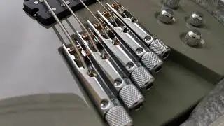Taisto Guitars iZEN bass customized for Jonas Kuhlberg