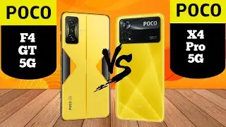 Poco F4 GT vs Poco X4 Pro